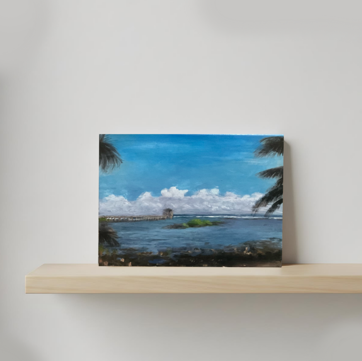Cloud Nine Boardwalk Siargao Original Painting