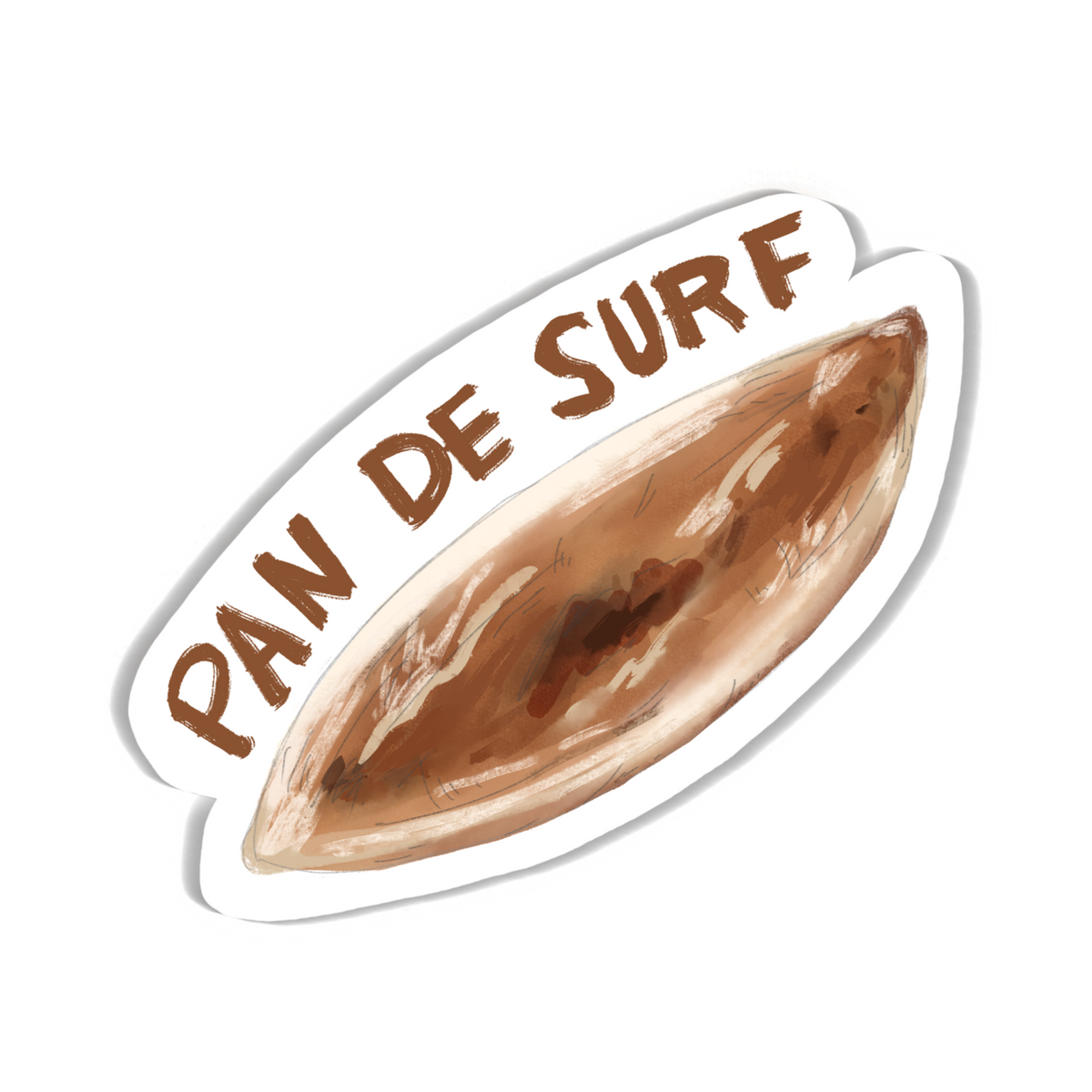 Pan de Surf Siargao Sticker
