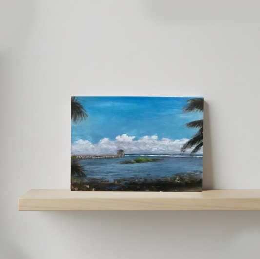 Cloud Nine Boardwalk Siargao Original Painting