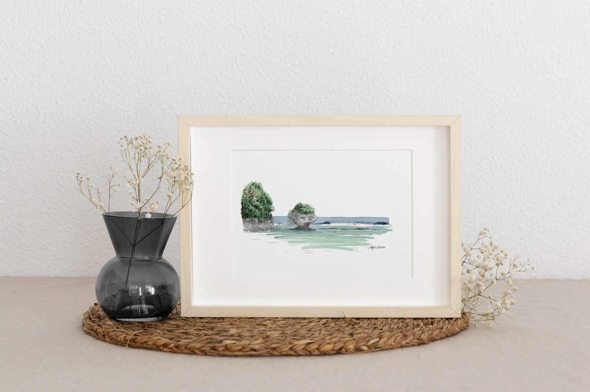 Tuason Point Siargao Postcard Print