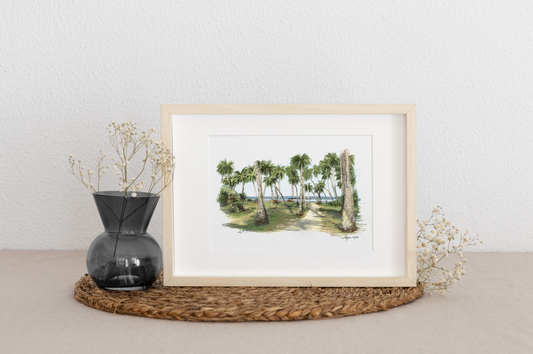 Tuason Point Siargao Postcard Print