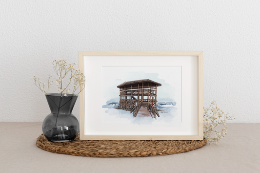 Cloud Nine Tower Siargao Postcard Print