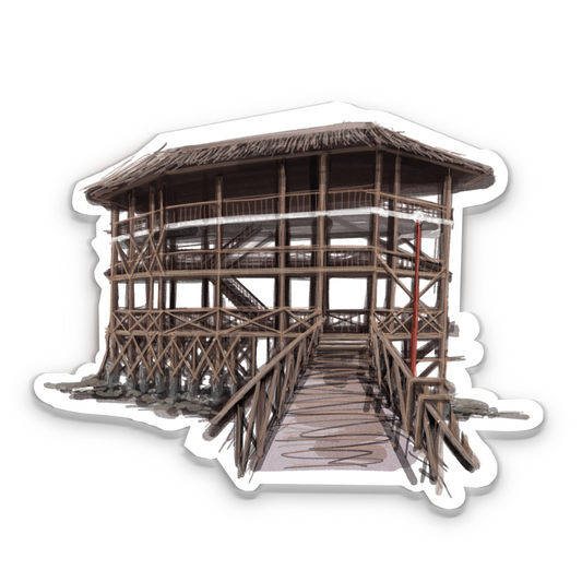 Cloud 9 Tower Siargao Sticker